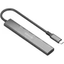 Aisens USB-C Dock 5 en 1 HDMI 4K, 2xUSB-A, 2xUSB-C PD, Gris
